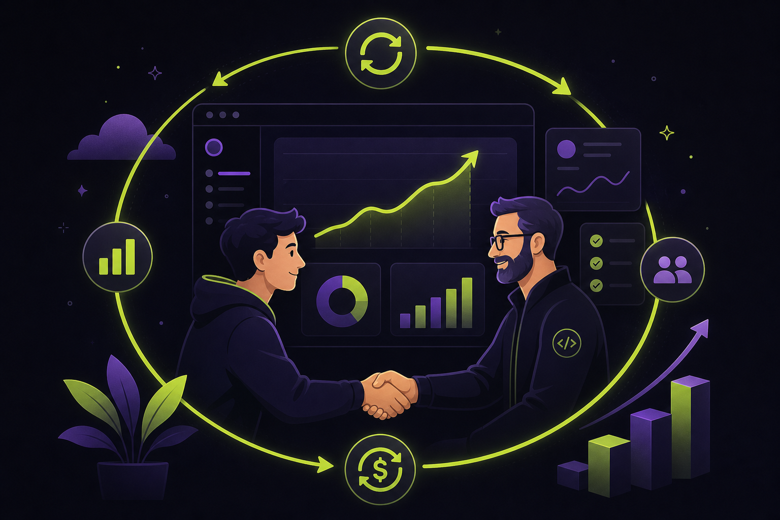 SaaS Development Partner: When Monthly Retainer Beats Hiring